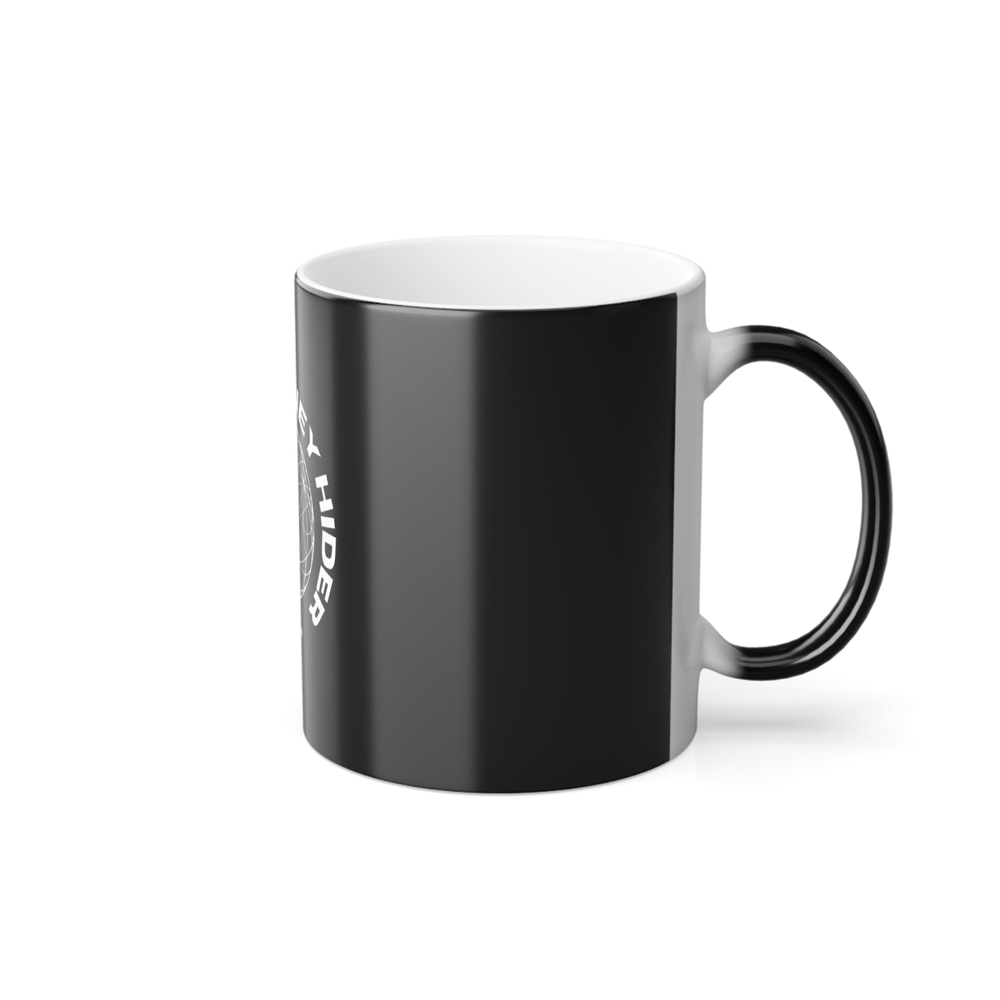 Color Changing Mug - "World Money Hider" Inspirational Coffee Cup