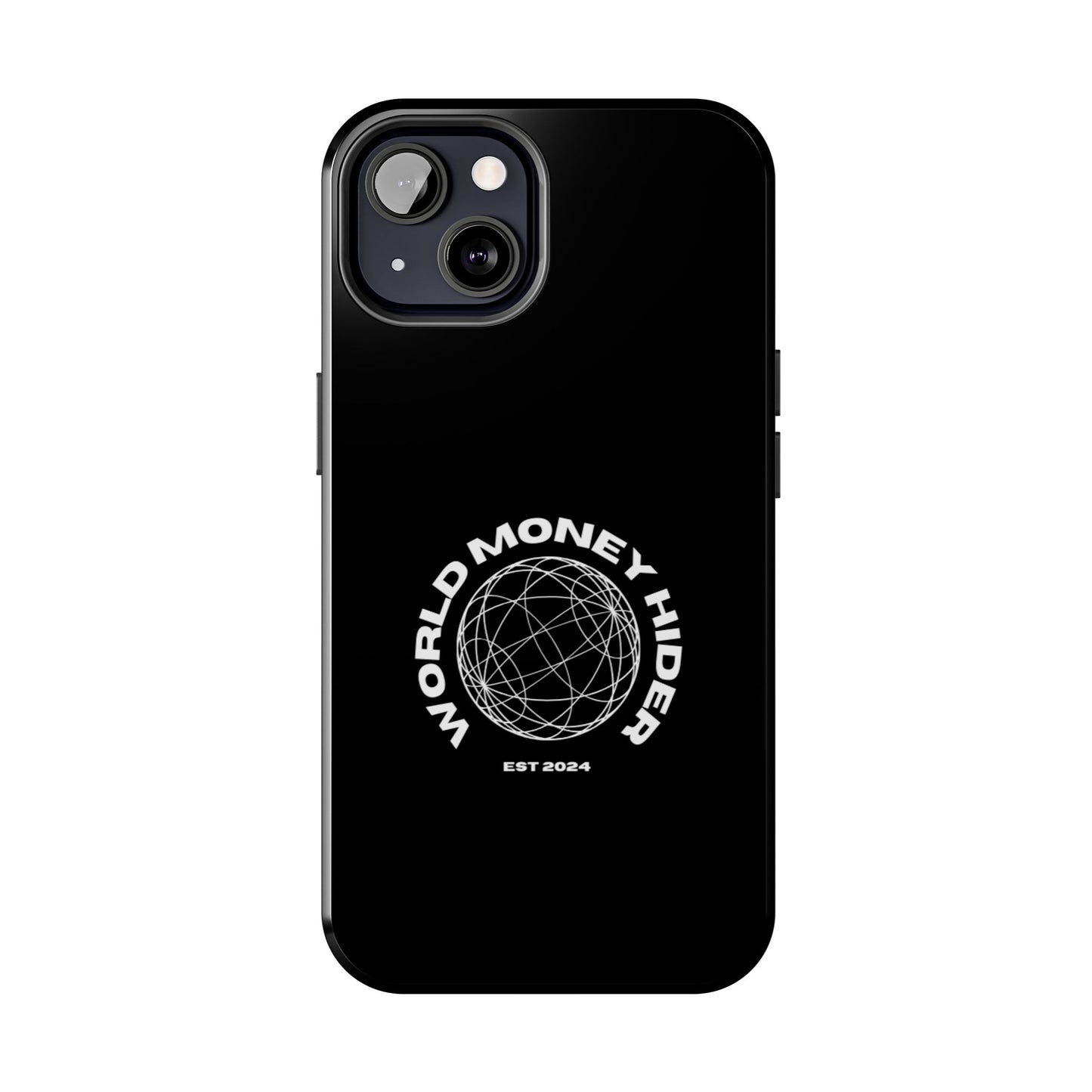 Tough Phone Case - World Money Hider Design, Perfect for Minimalist Style Lovers