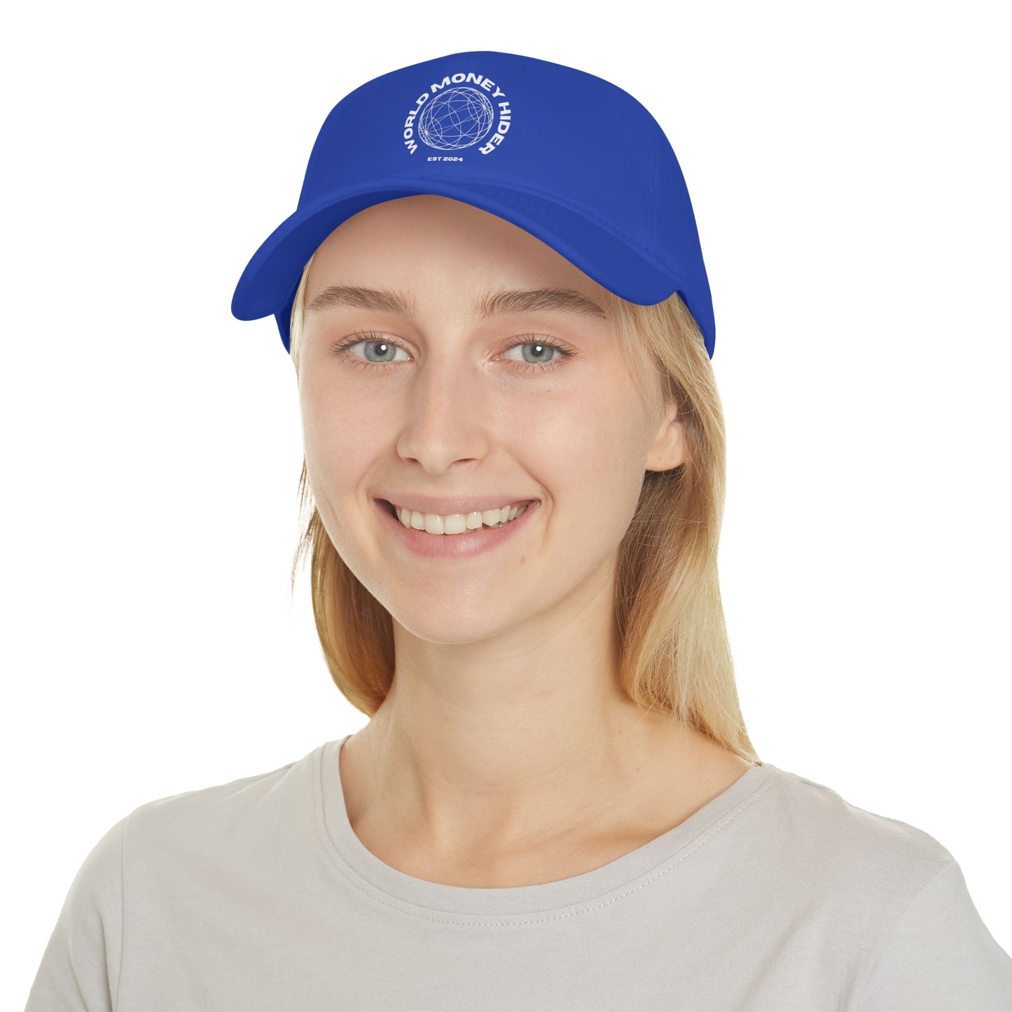 World Money Hider Low Profile Baseball Cap - Stylish & Trendy Headwear for The Modern Individual