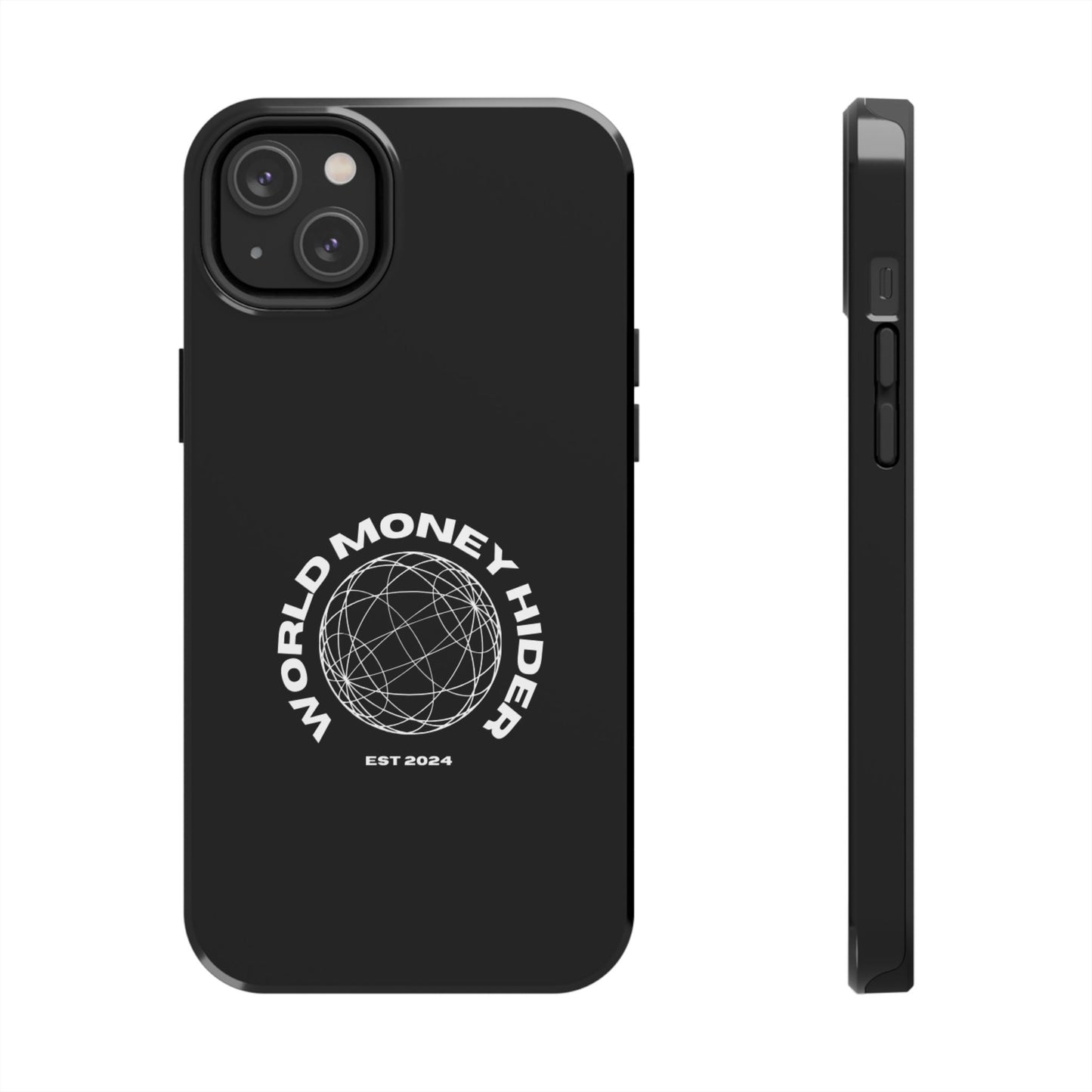 Tough Phone Case - World Money Hider Design, Perfect for Minimalist Style Lovers
