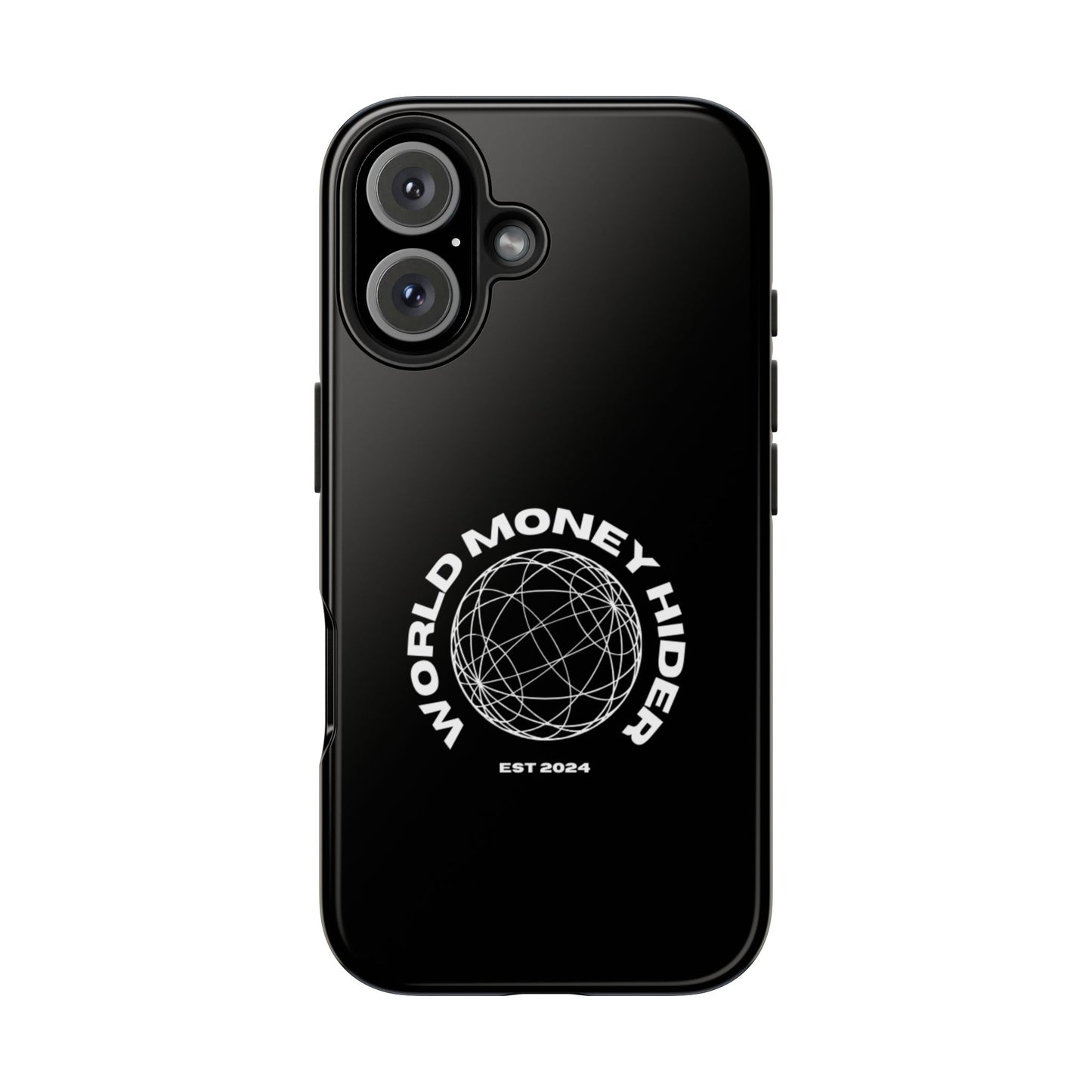 Tough Phone Case - World Money Hider Design, Perfect for Minimalist Style Lovers