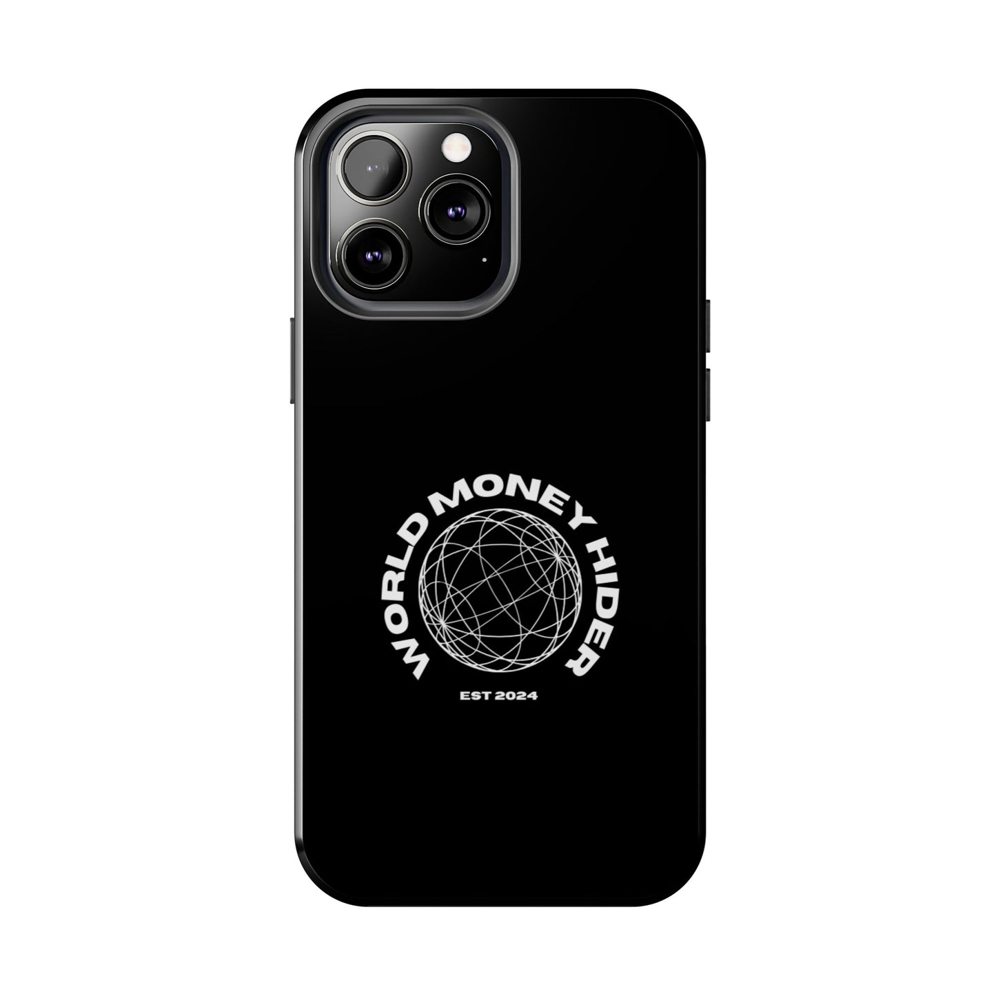Tough Phone Case - World Money Hider Design, Perfect for Minimalist Style Lovers