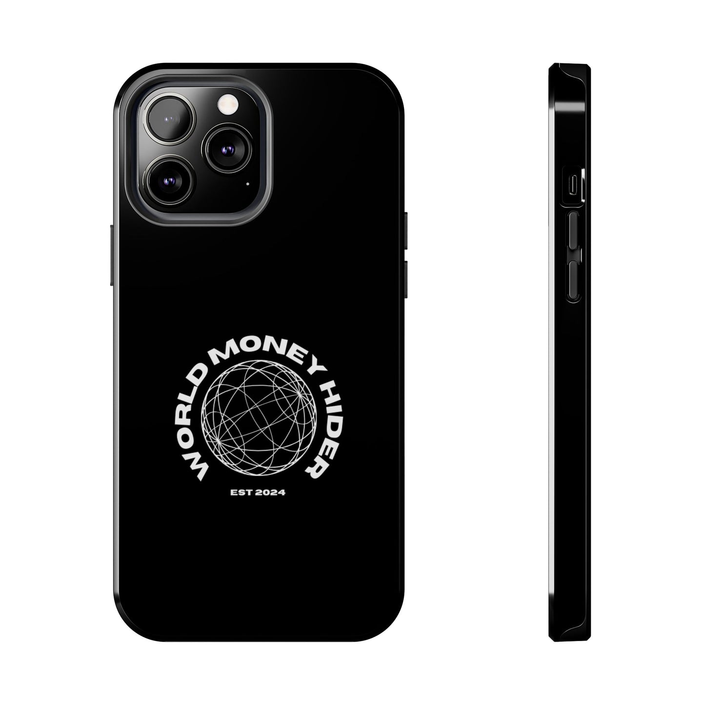 Tough Phone Case - World Money Hider Design, Perfect for Minimalist Style Lovers