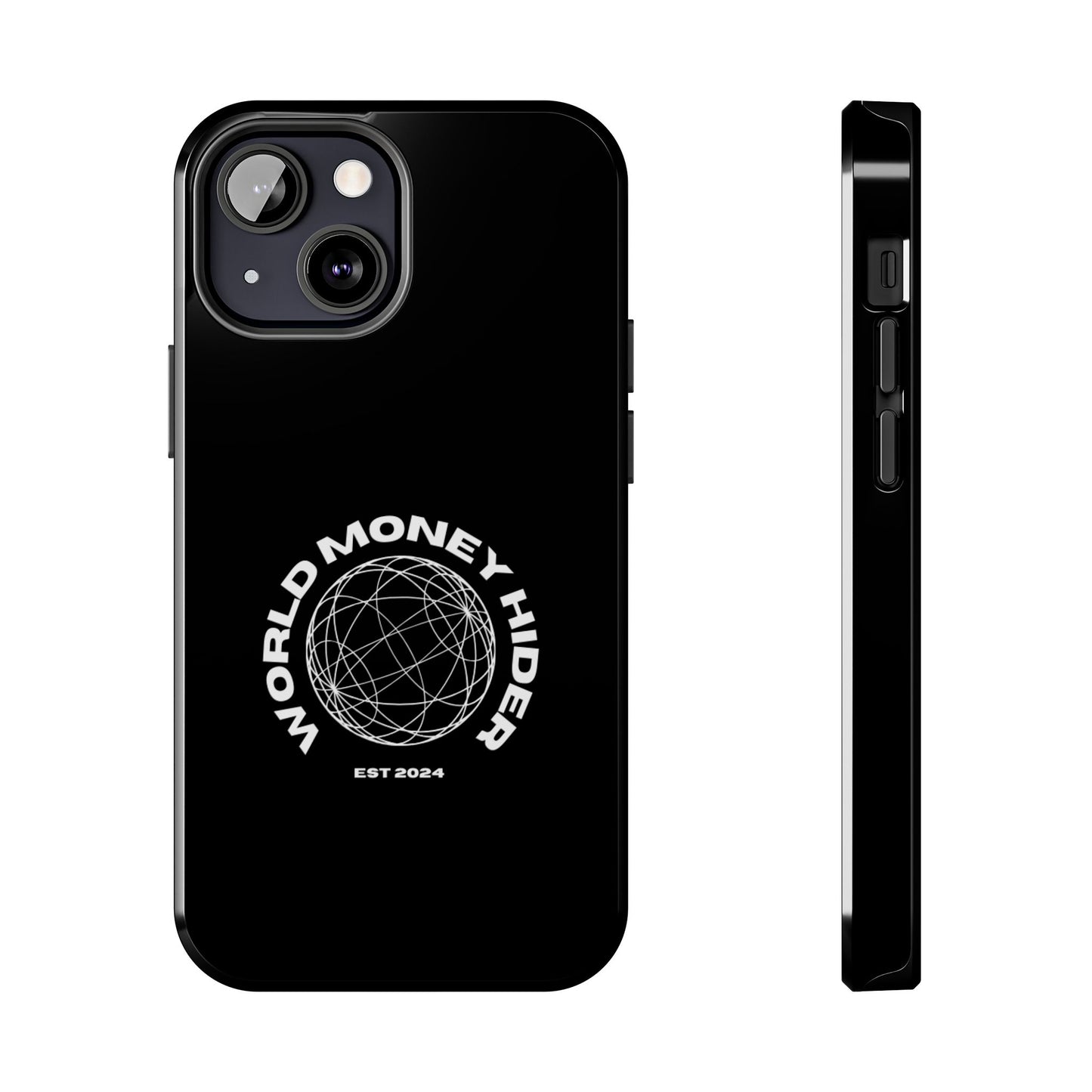Tough Phone Case - World Money Hider Design, Perfect for Minimalist Style Lovers
