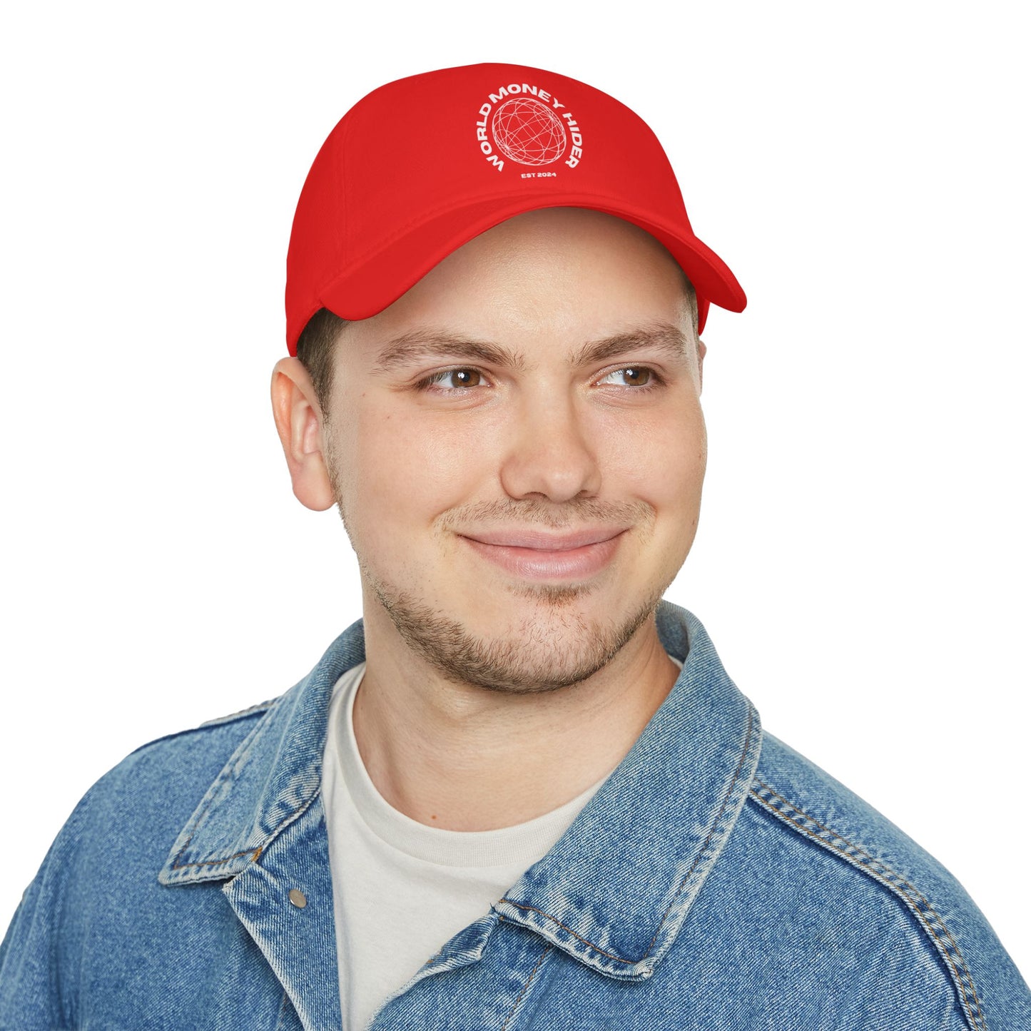 World Money Hider Low Profile Baseball Cap - Stylish & Trendy Headwear for The Modern Individual