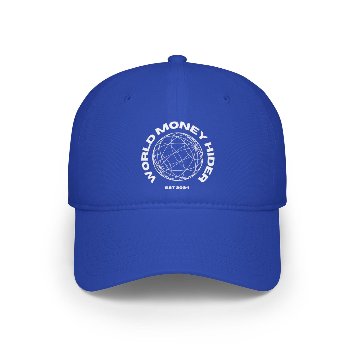 World Money Hider Low Profile Baseball Cap - Stylish & Trendy Headwear for The Modern Individual