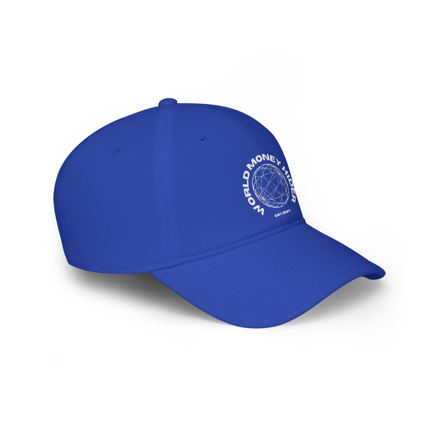 World Money Hider Low Profile Baseball Cap - Stylish & Trendy Headwear for The Modern Individual