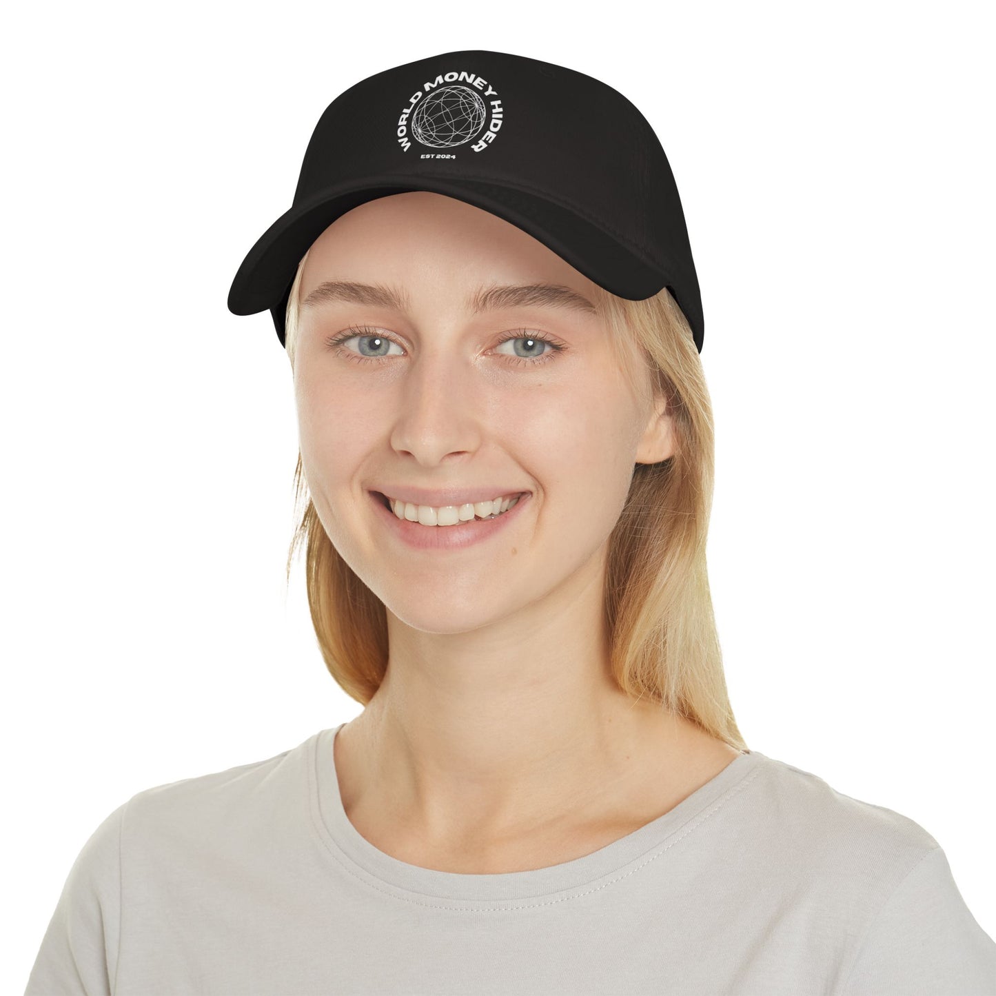 World Money Hider Low Profile Baseball Cap - Stylish & Trendy Headwear for The Modern Individual