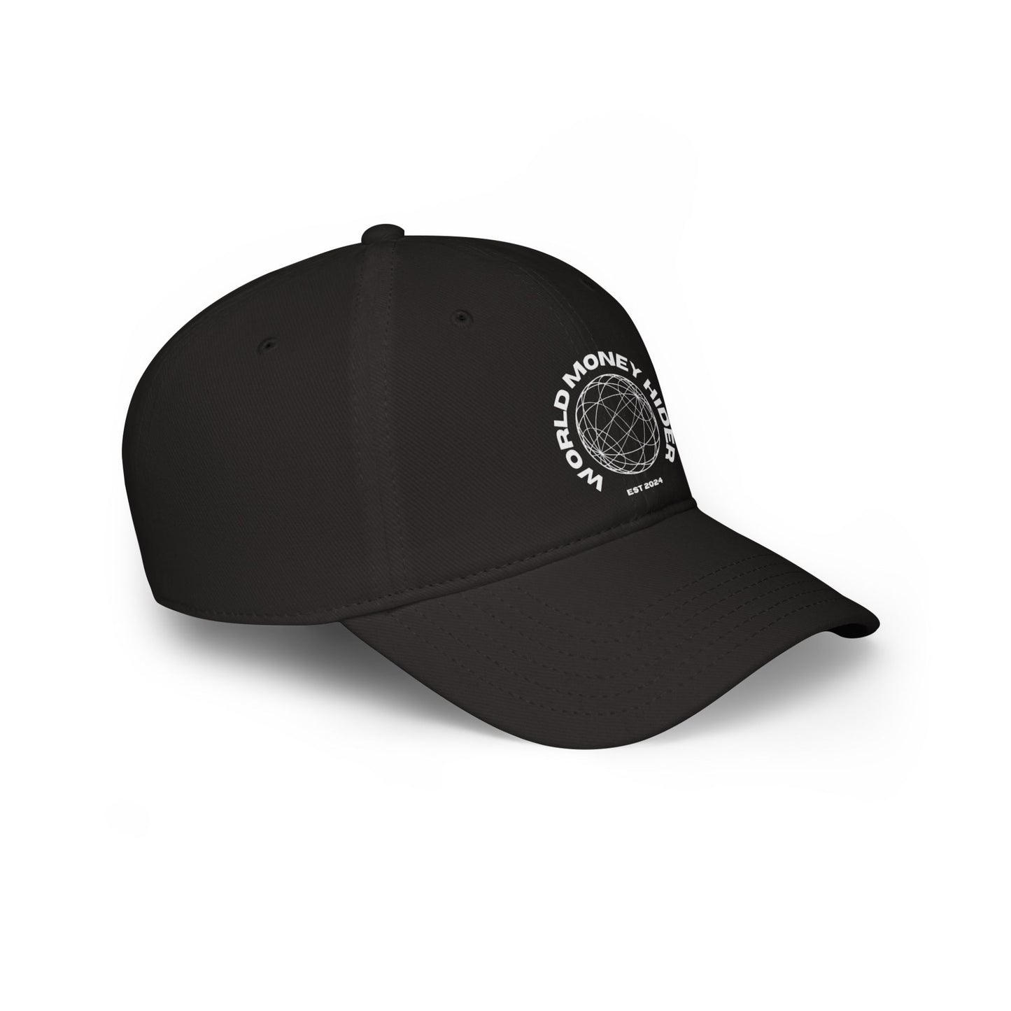 World Money Hider Low Profile Baseball Cap - Stylish & Trendy Headwear for The Modern Individual