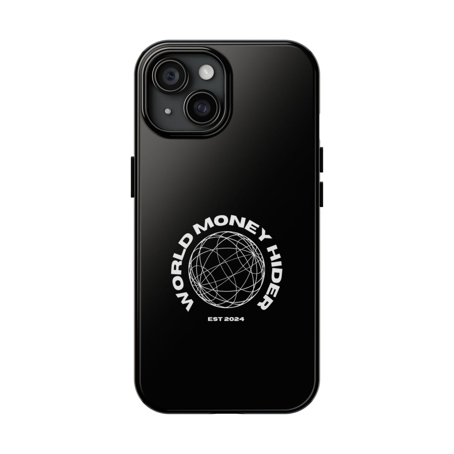 Tough Phone Case - World Money Hider Design, Perfect for Minimalist Style Lovers