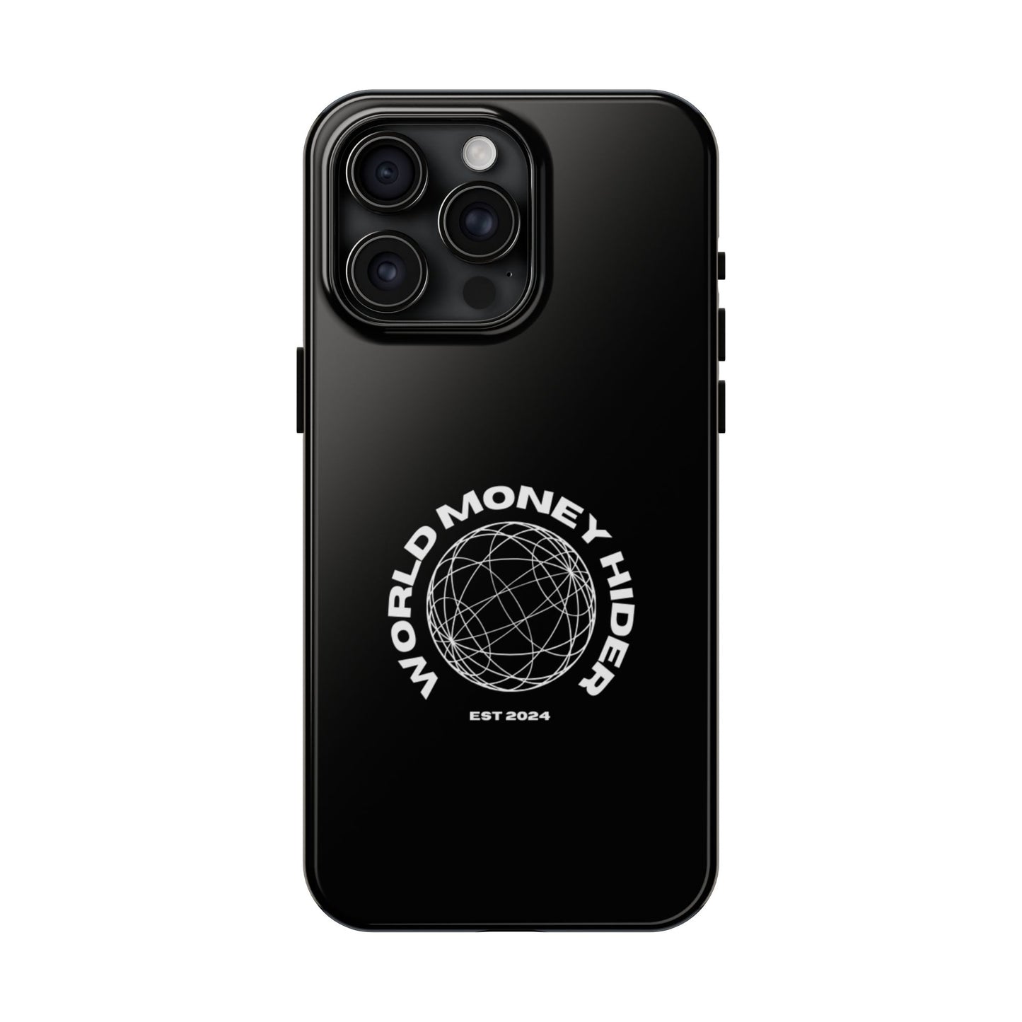 Tough Phone Case - World Money Hider Design, Perfect for Minimalist Style Lovers