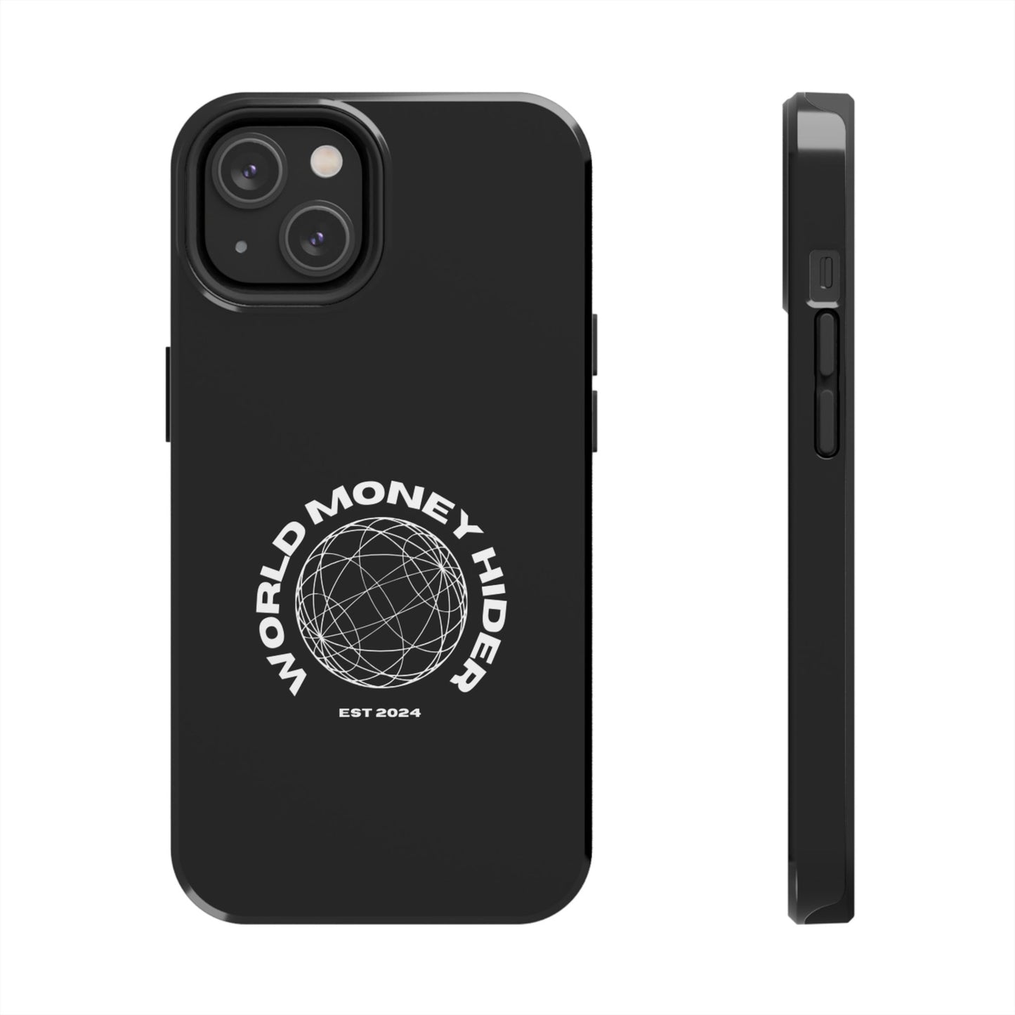 Tough Phone Case - World Money Hider Design, Perfect for Minimalist Style Lovers