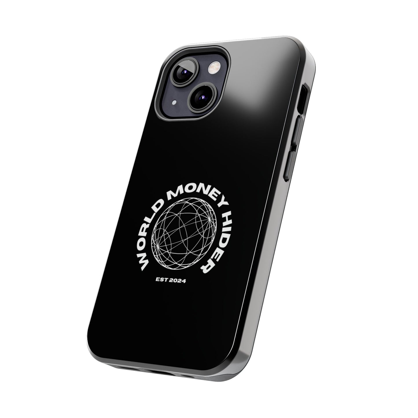 Tough Phone Case - World Money Hider Design, Perfect for Minimalist Style Lovers