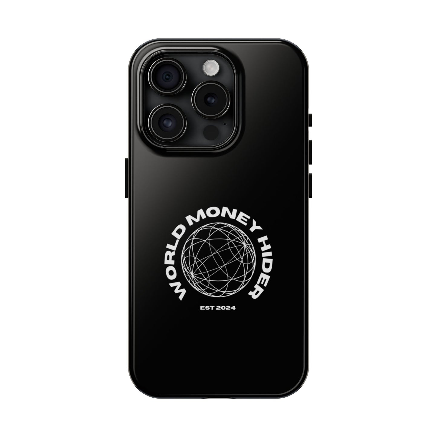 Tough Phone Case - World Money Hider Design, Perfect for Minimalist Style Lovers