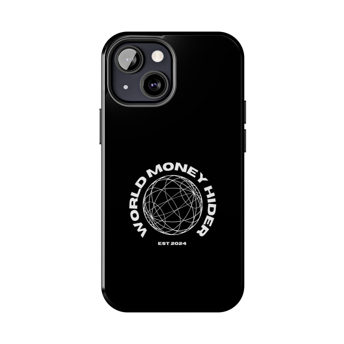 Tough Phone Case - World Money Hider Design, Perfect for Minimalist Style Lovers
