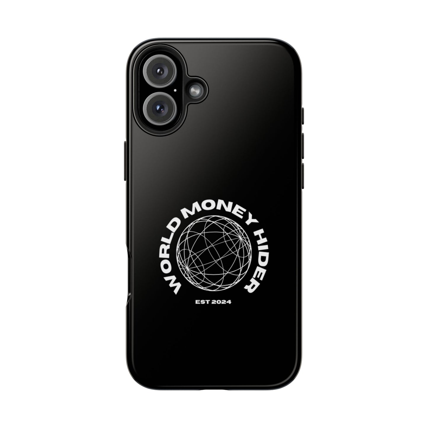Tough Phone Case - World Money Hider Design, Perfect for Minimalist Style Lovers