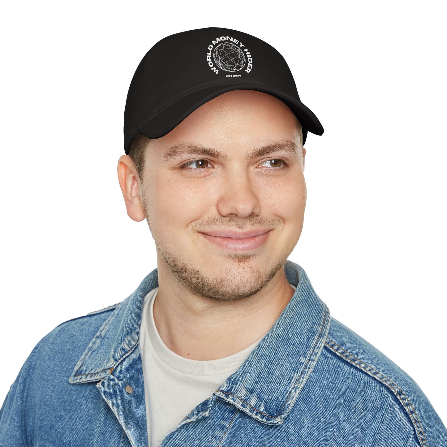 World Money Hider Low Profile Baseball Cap - Stylish & Trendy Headwear for The Modern Individual