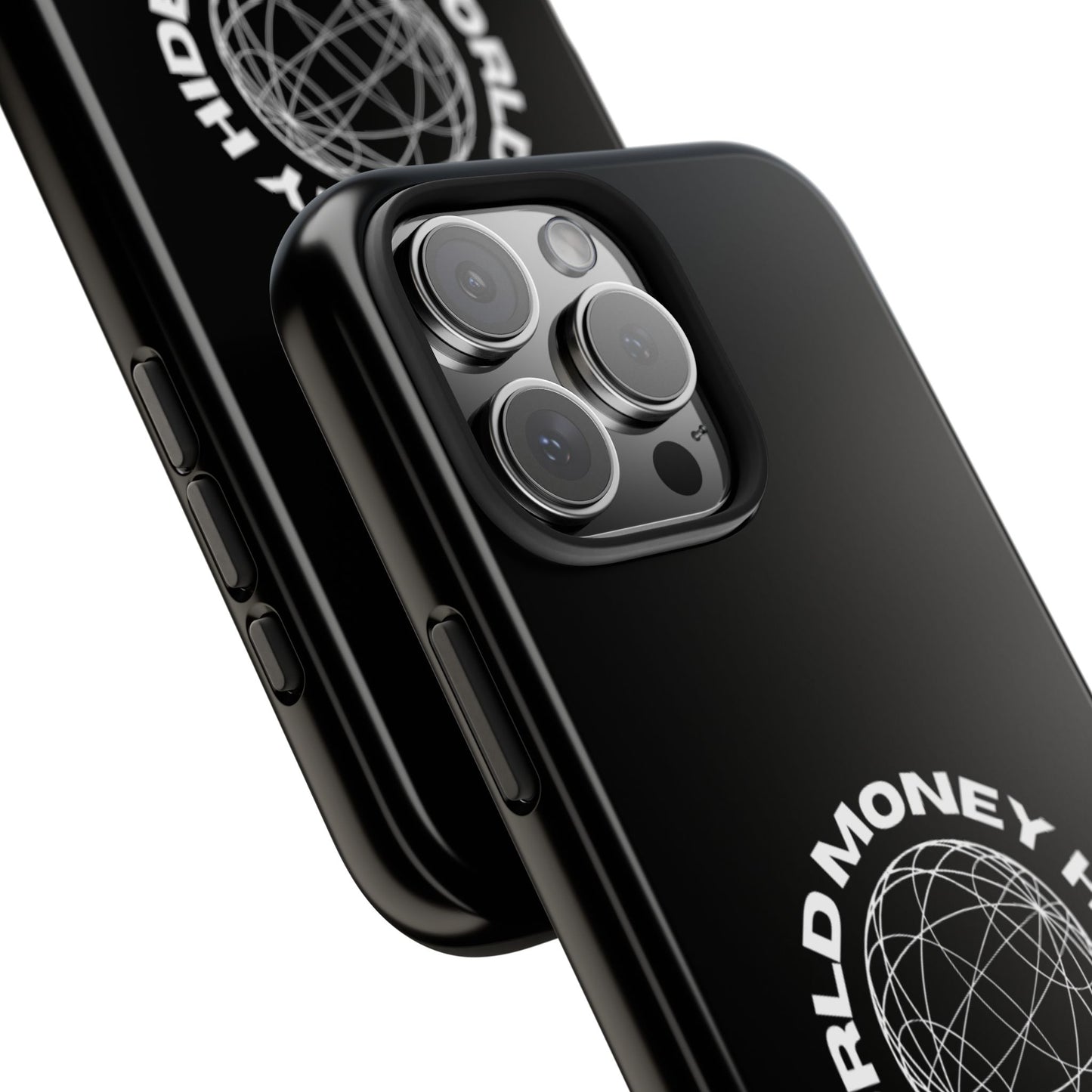 Tough Phone Case - World Money Hider Design, Perfect for Minimalist Style Lovers