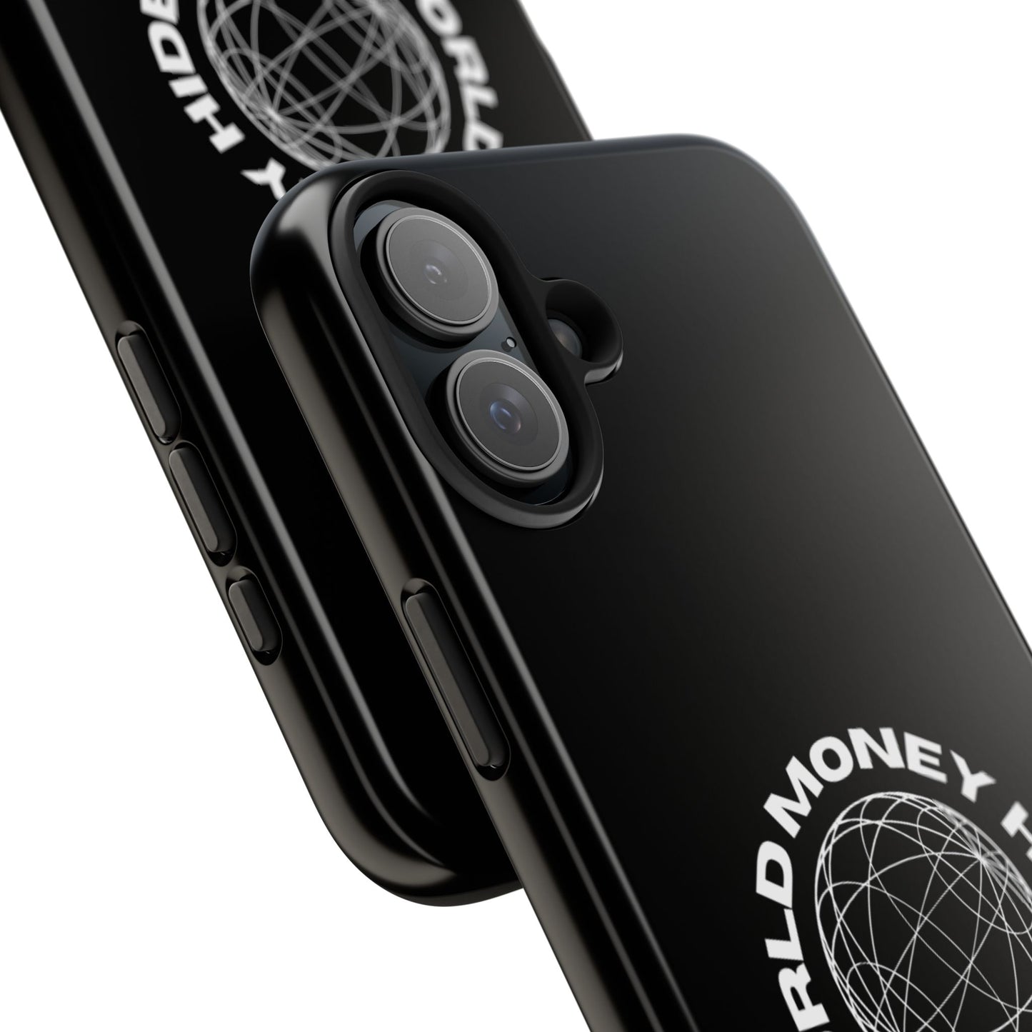 Tough Phone Case - World Money Hider Design, Perfect for Minimalist Style Lovers