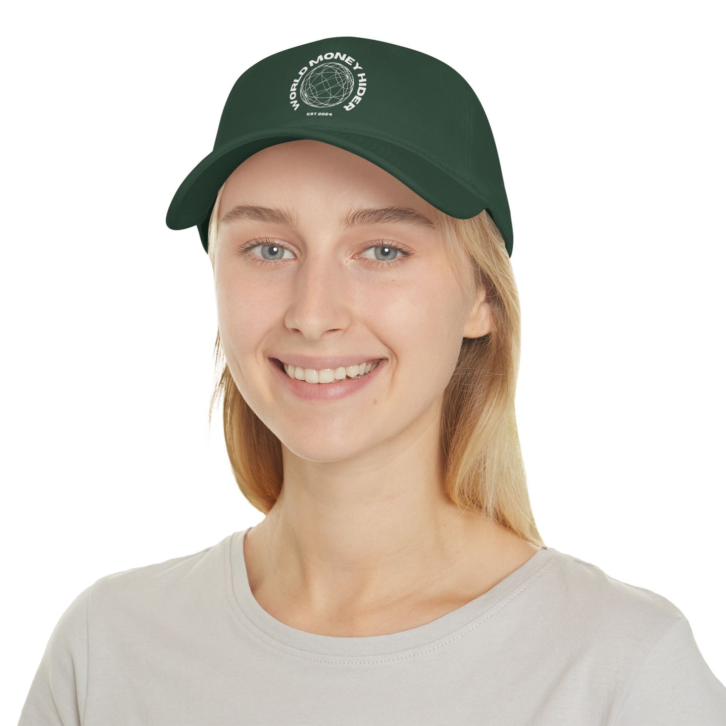World Money Hider Low Profile Baseball Cap - Stylish & Trendy Headwear for The Modern Individual