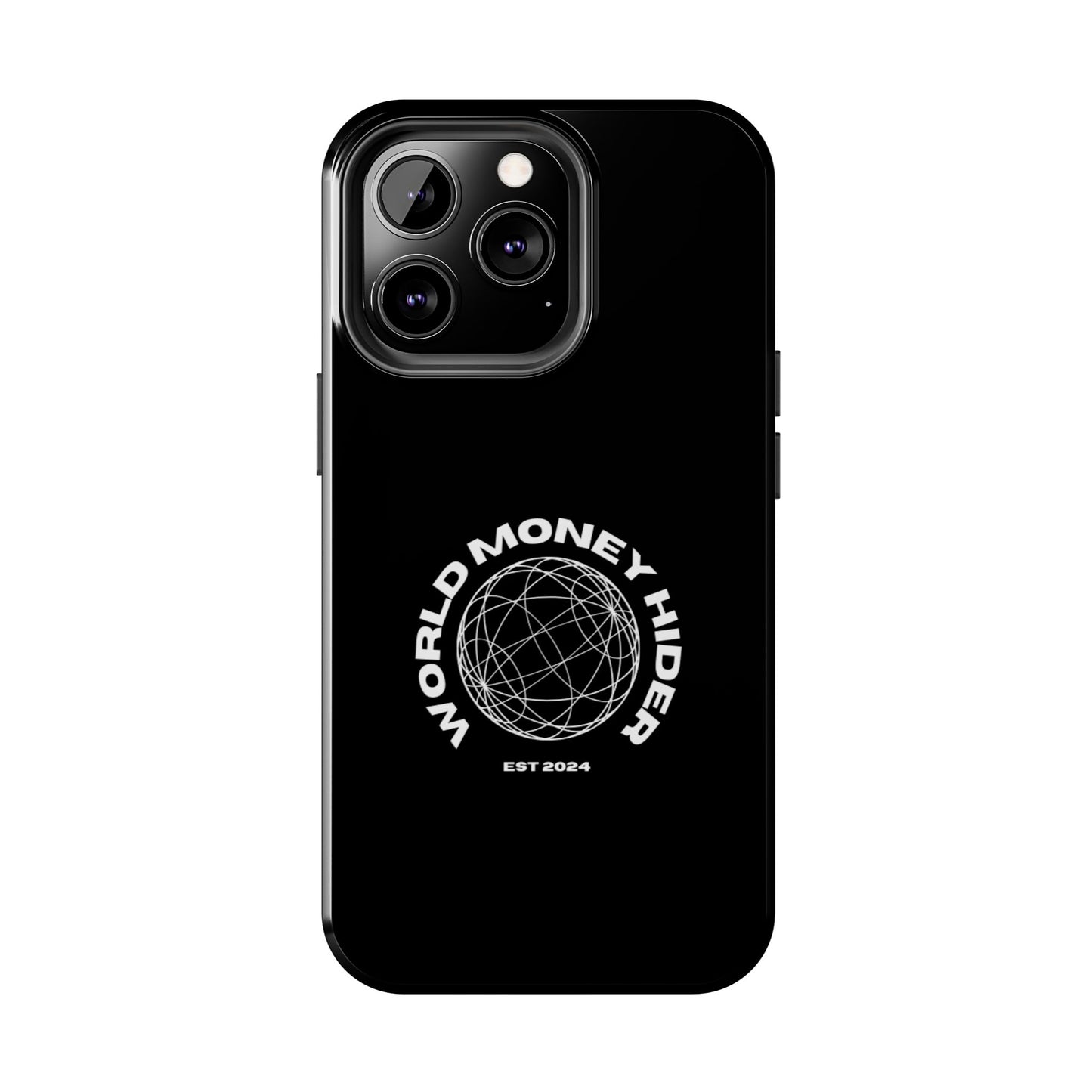 Tough Phone Case - World Money Hider Design, Perfect for Minimalist Style Lovers