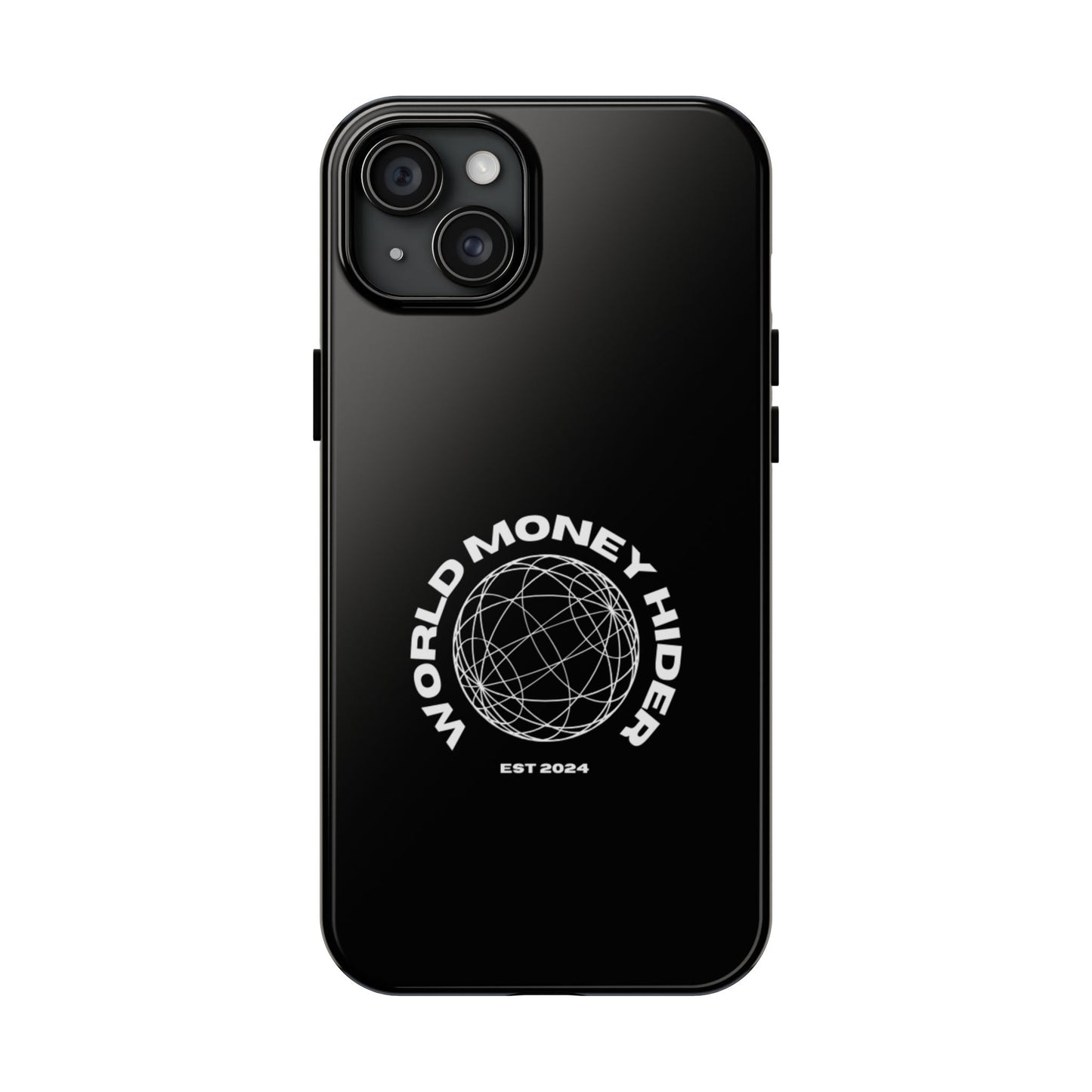 Tough Phone Case - World Money Hider Design, Perfect for Minimalist Style Lovers