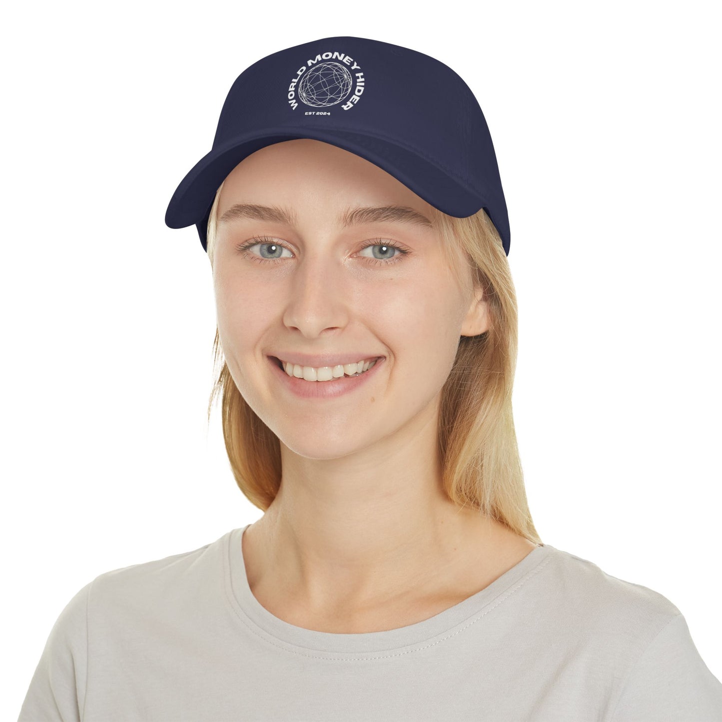 World Money Hider Low Profile Baseball Cap - Stylish & Trendy Headwear for The Modern Individual