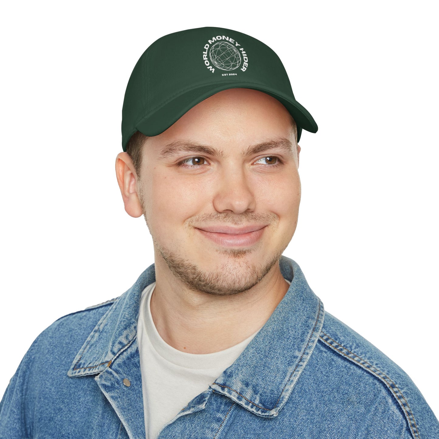 World Money Hider Low Profile Baseball Cap - Stylish & Trendy Headwear for The Modern Individual