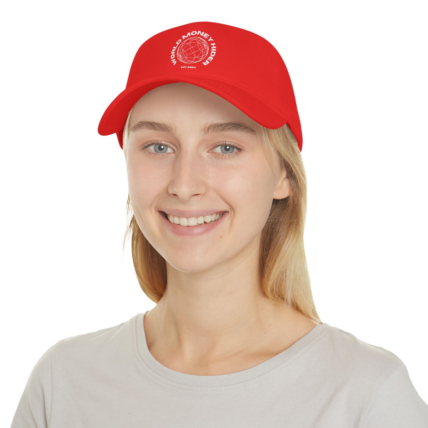 World Money Hider Low Profile Baseball Cap - Stylish & Trendy Headwear for The Modern Individual