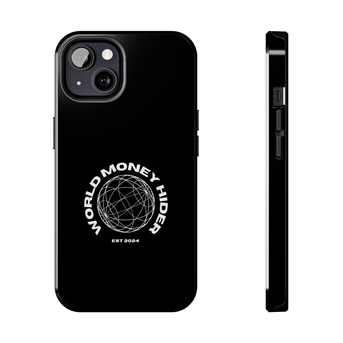 Tough Phone Case - World Money Hider Design, Perfect for Minimalist Style Lovers