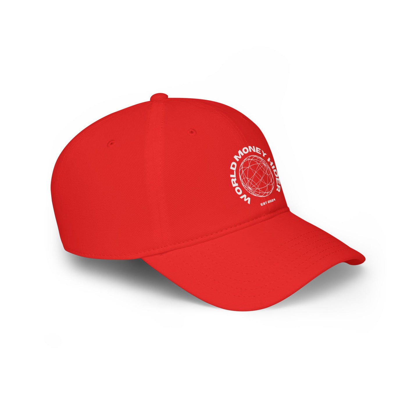 World Money Hider Low Profile Baseball Cap - Stylish & Trendy Headwear for The Modern Individual