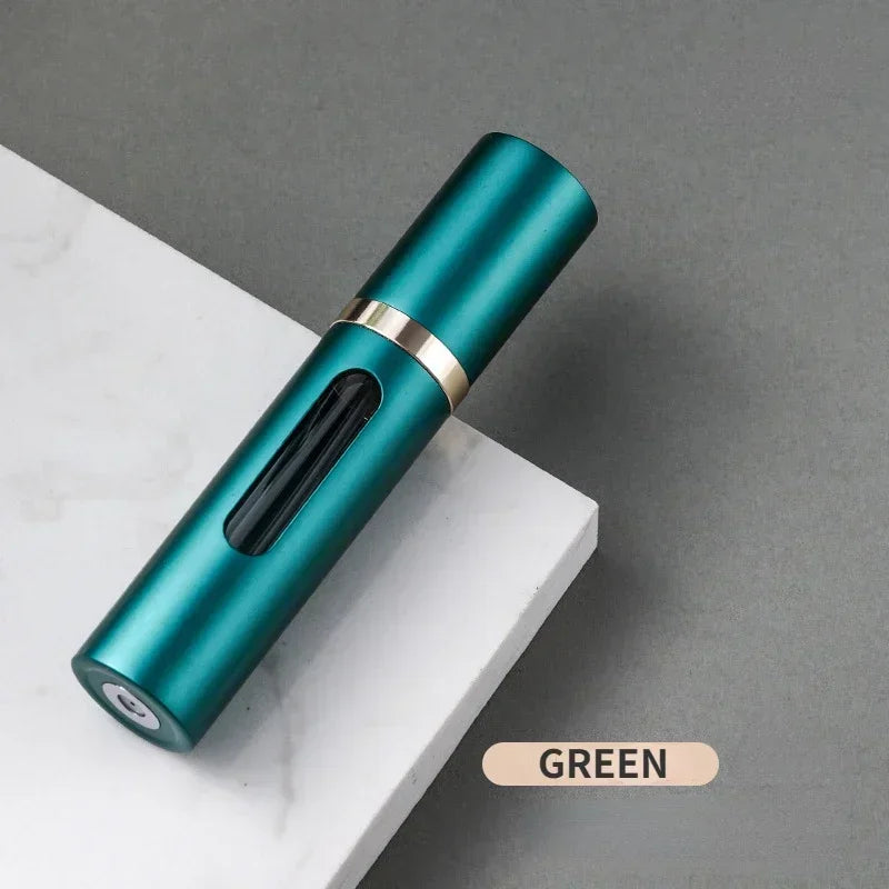 5/8ml Glass Refillable Perfume Bottle Portable Travel Spray Scent Pump Mini Cosmetic Container Bottom-Filling Atomizer