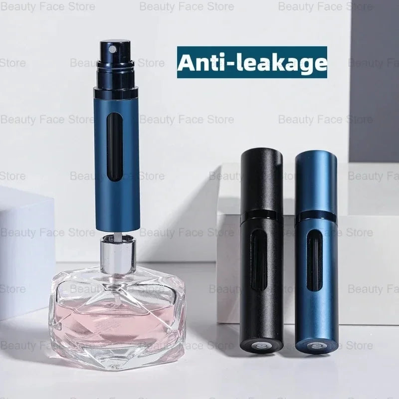 5/8ml Glass Refillable Perfume Bottle Portable Travel Spray Scent Pump Mini Cosmetic Container Bottom-Filling Atomizer