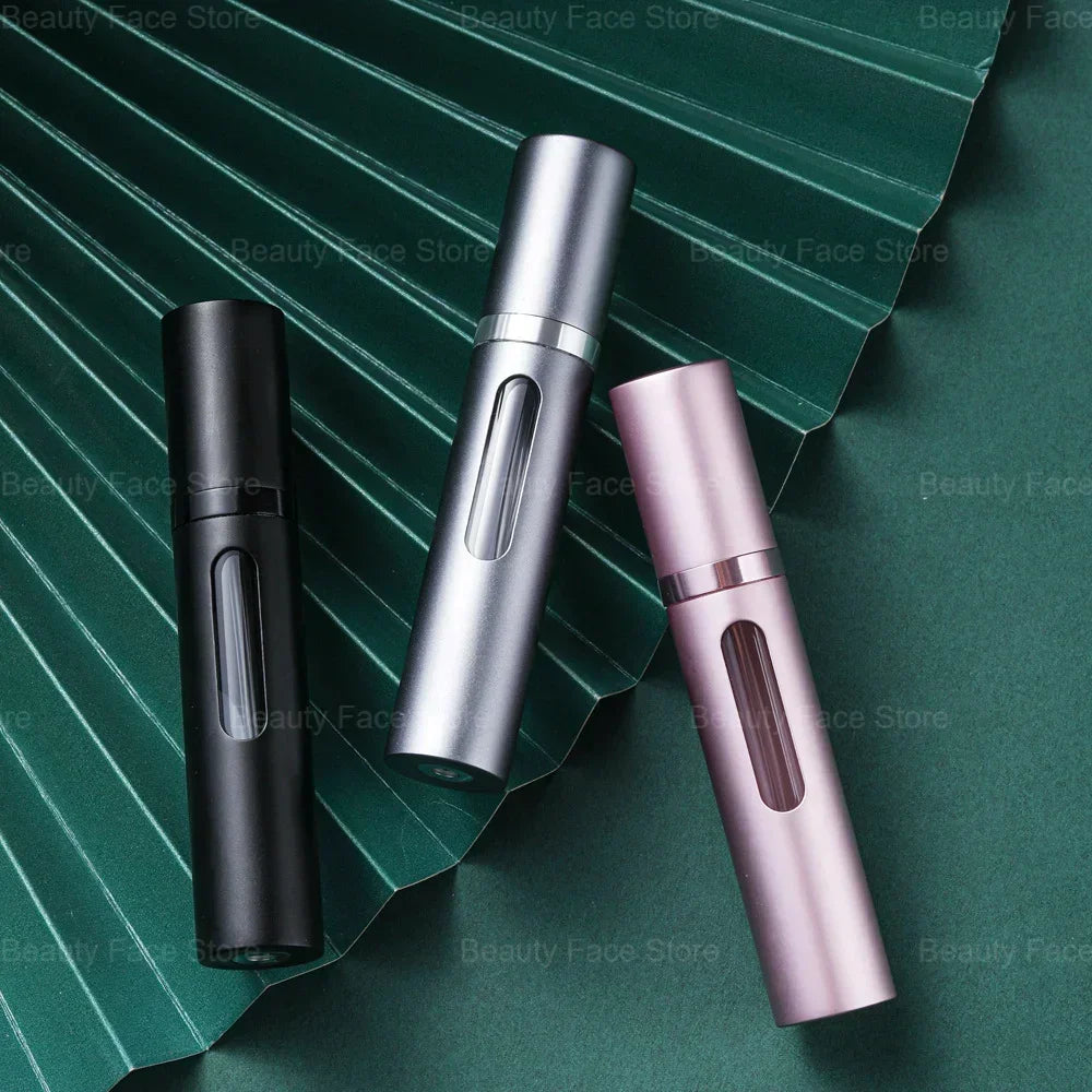 5/8ml Glass Refillable Perfume Bottle Portable Travel Spray Scent Pump Mini Cosmetic Container Bottom-Filling Atomizer